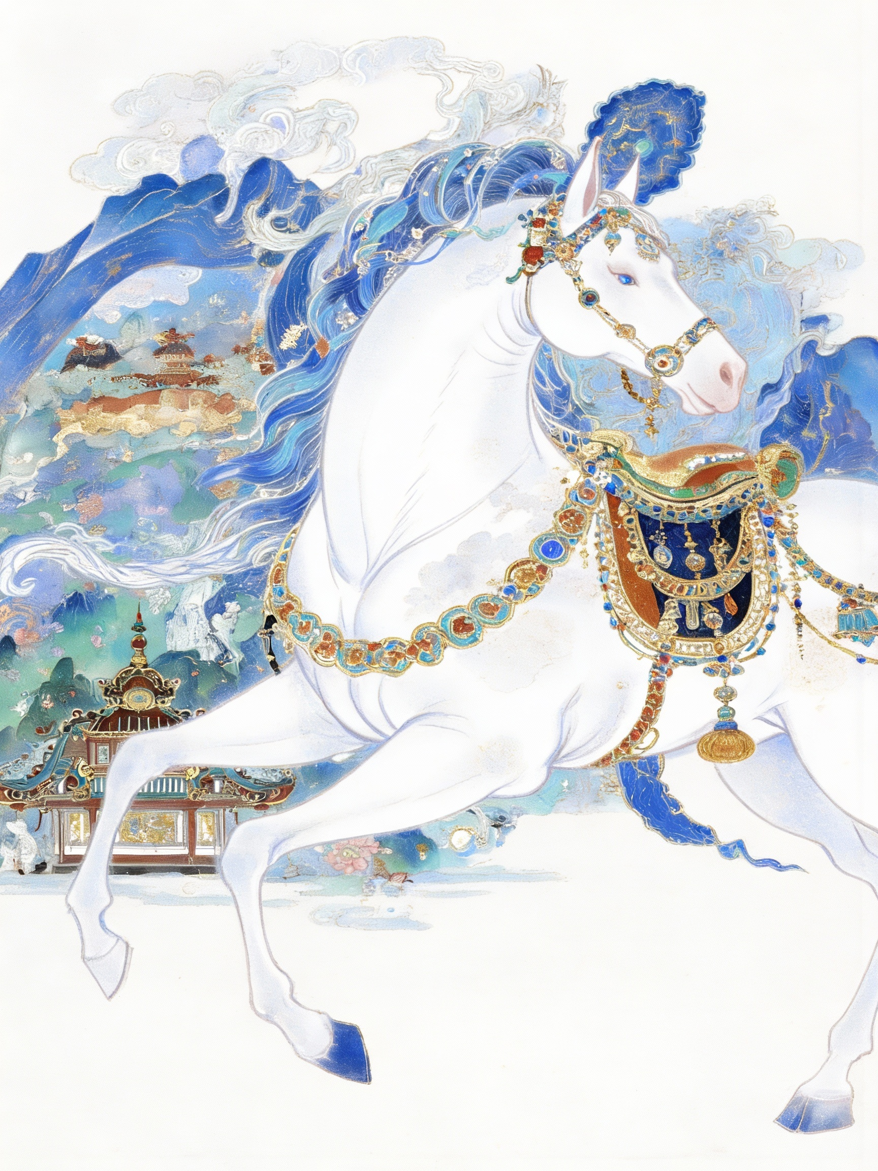 风格插画 · 新中式插画情绪主视觉